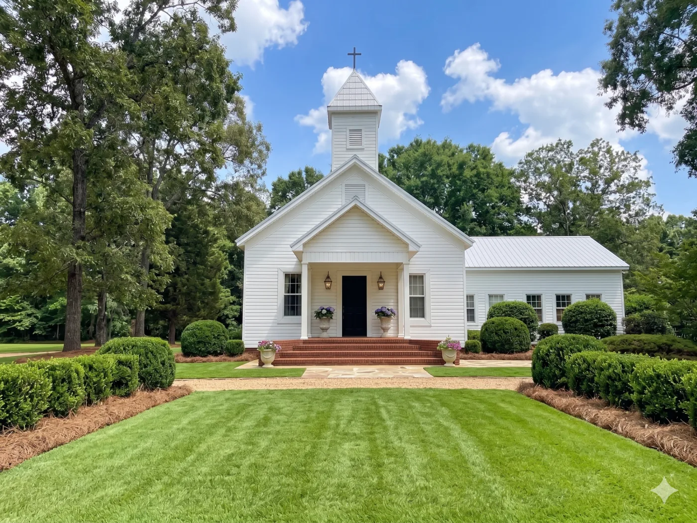 Silver Run Chapel — exterior with driveway